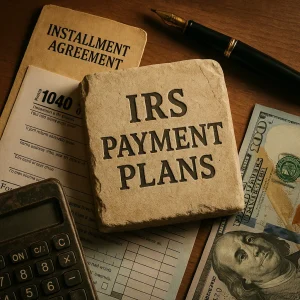 IRS payment plans | Unfiled tax returns | Tax debt relief | Settle tax debt